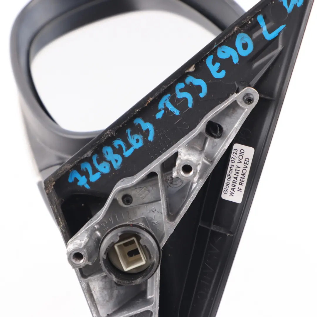  Wing Mirror BMW E90 E91 LCI Heated Door Left N/S Titansilber Metallic Silver 354 - SKU rhd-7268263-TS3 - Part number 7268263