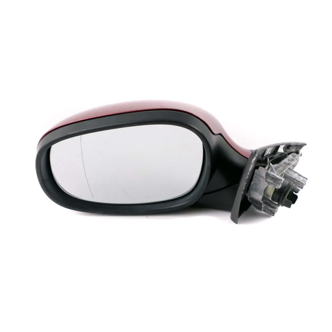 Heated Left N/S Wing Mirror Vermilion Red Metallic A82 to BMW 3 Series E90 E91 LCI with Part number 7268263 BMW 3 Series E90 E91 LCI Heated Left N/S Wing Mirror Vermilion Red Metallic A82 - SKU rhd-7268263-VER - Part number 7268263
