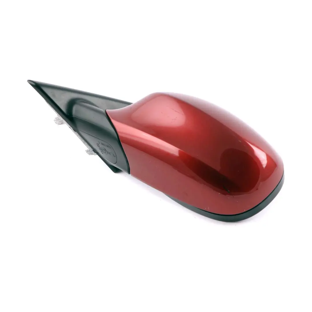 BMW 3 Series E90 E91 LCI Heated Left N/S Wing Mirror Vermilion Red Metallic A82 - SKU rhd-7268263-VER - Part number 7268263