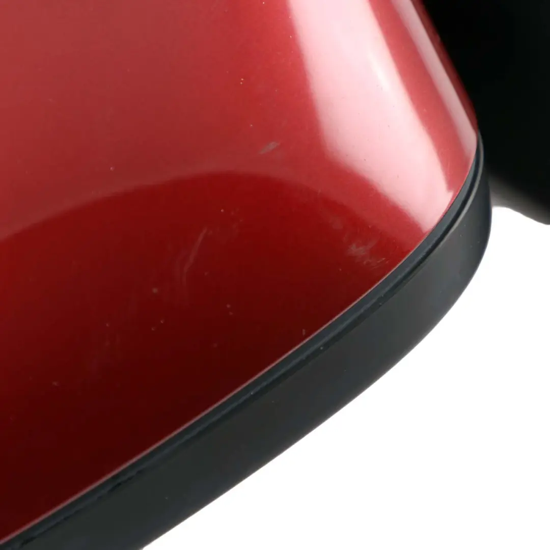 BMW 3 Series E90 E91 LCI Heated Left N/S Wing Mirror Vermilion Red Metallic A82 - SKU rhd-7268263-VER - Part number 7268263
