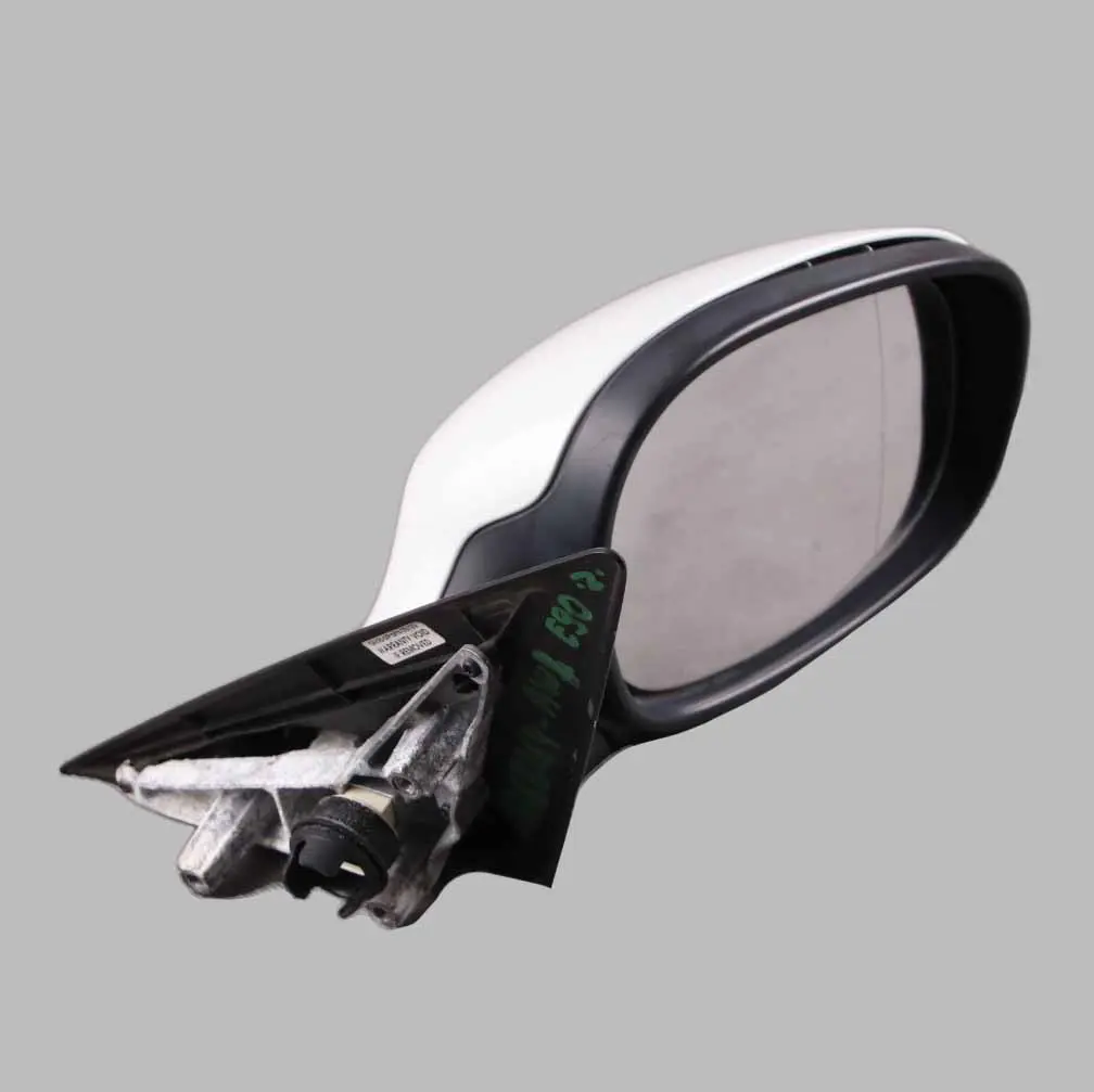  Door Wing Mirror BMW E90 E91 LCI Heated Right O/S Alpinweiss Alpine White 300 - SKU rhd-7268264-AW2 - Part number 7268264