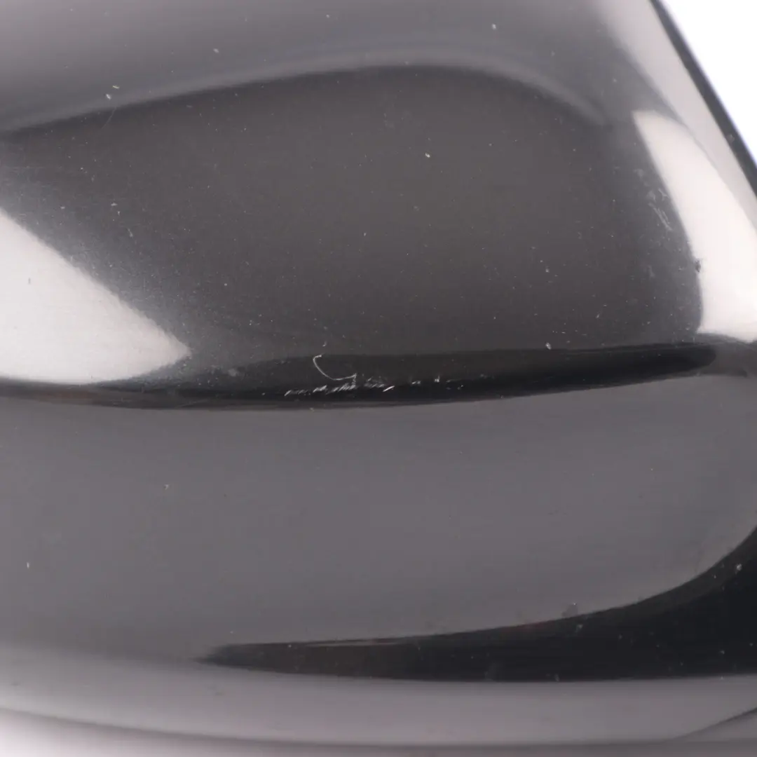  Wing Mirror BMW E90 E91 LCI Heated Right O/S Outside Black Sapphire 475 - SKU rhd-7268264-BS - Part number 7268264