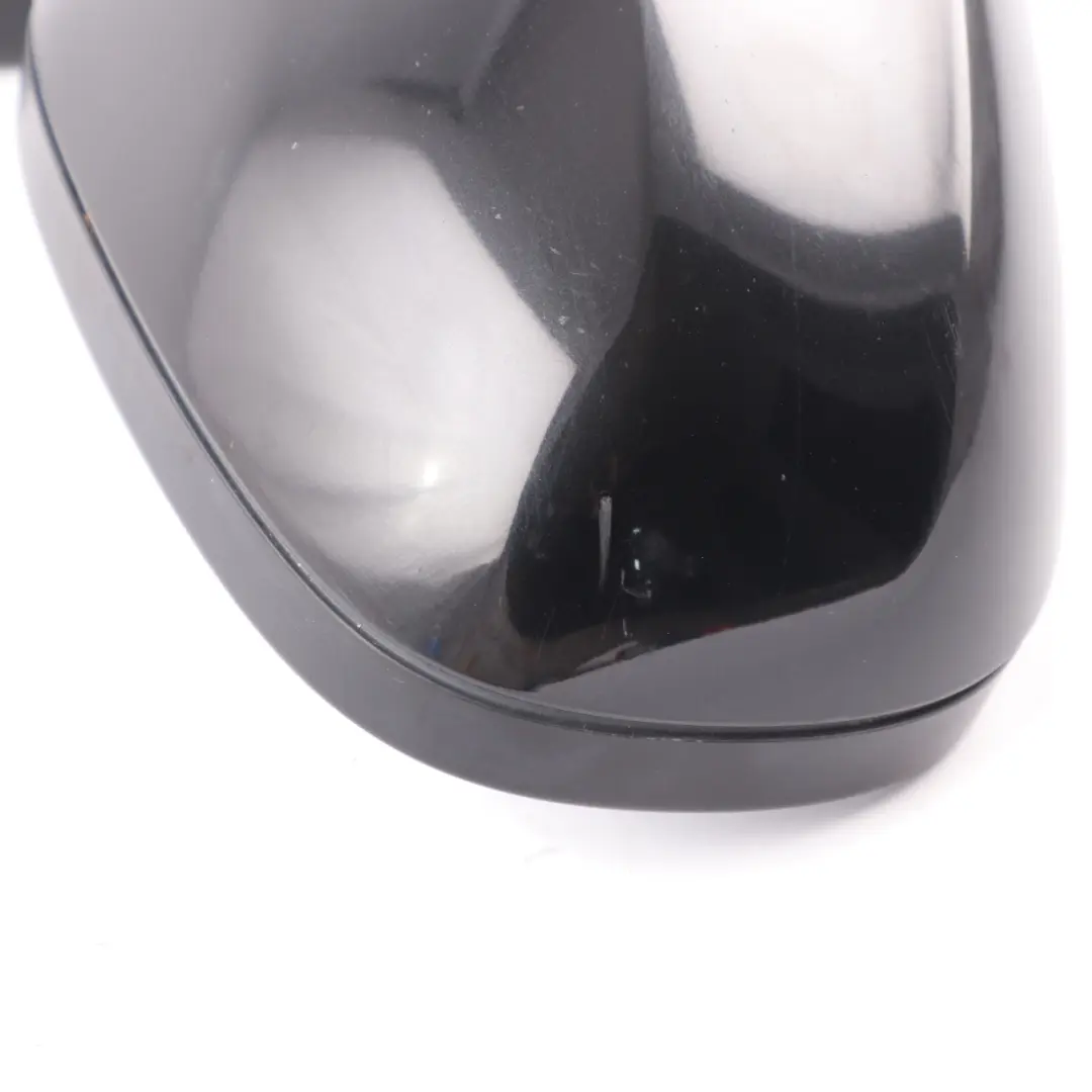  Wing Mirror BMW E90 E91 LCI Heated Right O/S Outside Black Sapphire 475 - SKU rhd-7268264-BS - Part number 7268264