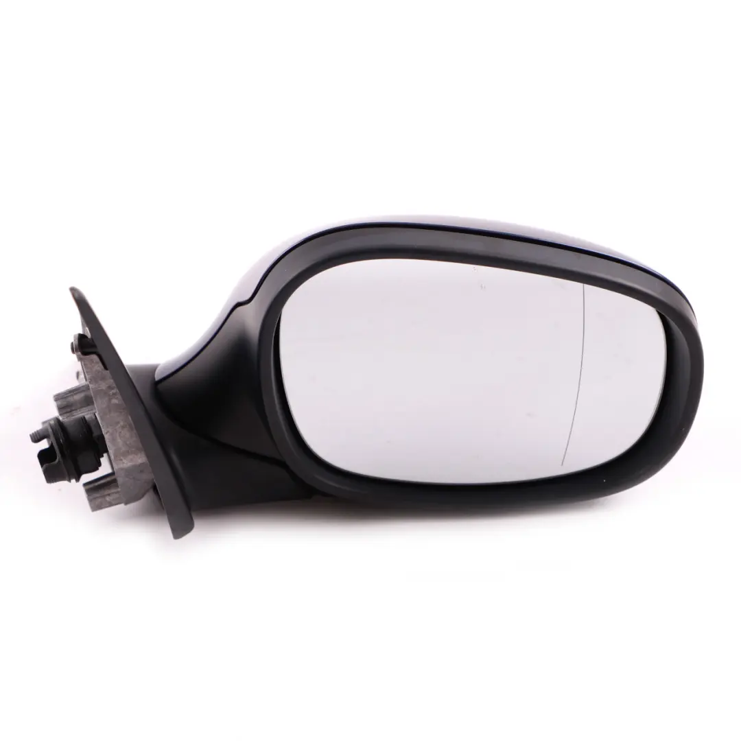 Heated Right Wing Mirror O/S Tiefseeblau Deep Sea Blue to BMW 3 Series 1 E90 LCI with Part number 7268264 BMW 3 Series 1 E90 LCI Heated Right Wing Mirror O/S Tiefseeblau Deep Sea Blue - SKU rhd-7268264-DSB1 - Part number 7268264