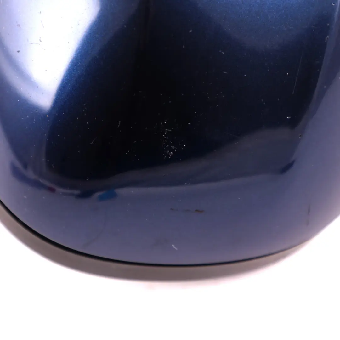 Heated Right Wing Mirror O/S Tiefseeblau Deep Sea Blue to BMW 3 Series 1 E90 LCI with Part number 7268264 BMW 3 Series 1 E90 LCI Heated Right Wing Mirror O/S Tiefseeblau Deep Sea Blue - SKU rhd-7268264-DSB1 - Part number 7268264