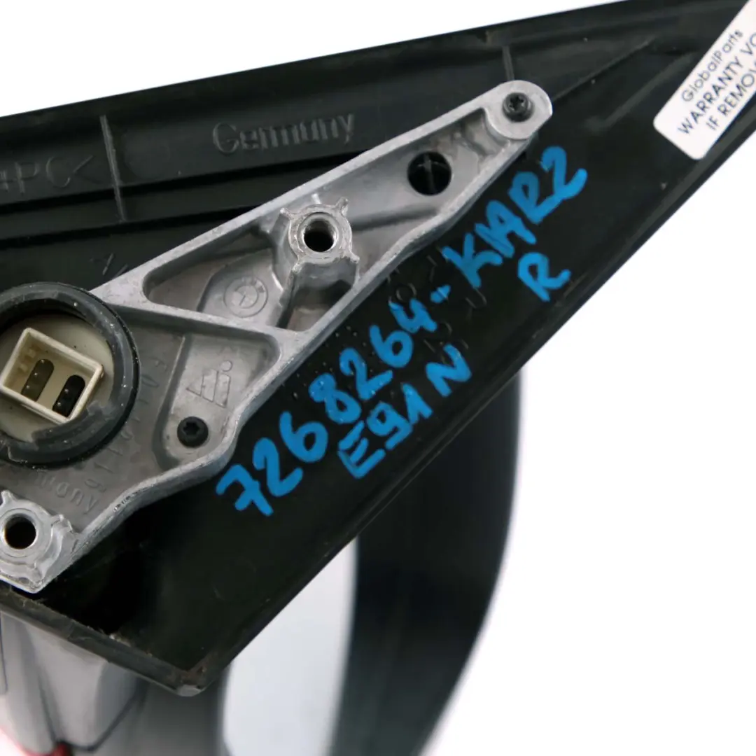 Heated Right Wing Mirror O/S Karmesinrot Crimson Red to BMW 3 Series E90 E91 LCI 2 with Part number 7268264 BMW 3 Series E90 E91 LCI 2 Heated Right Wing Mirror O/S Karmesinrot Crimson Red - SKU rhd-7268264-KAR2 - Part number 7268264