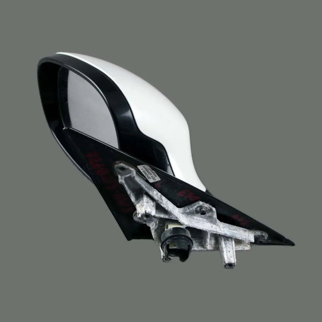 High Gloss Left Wing Mirror N/S Alpinweiss White to BMW 3 Series 3 E90 LCI M Sport with Part number 7268279 BMW 3 Series 3 E90 LCI M Sport High Gloss Left Wing Mirror N/S Alpinweiss White - SKU rhd-7268279-AW3 - Part number 7268279