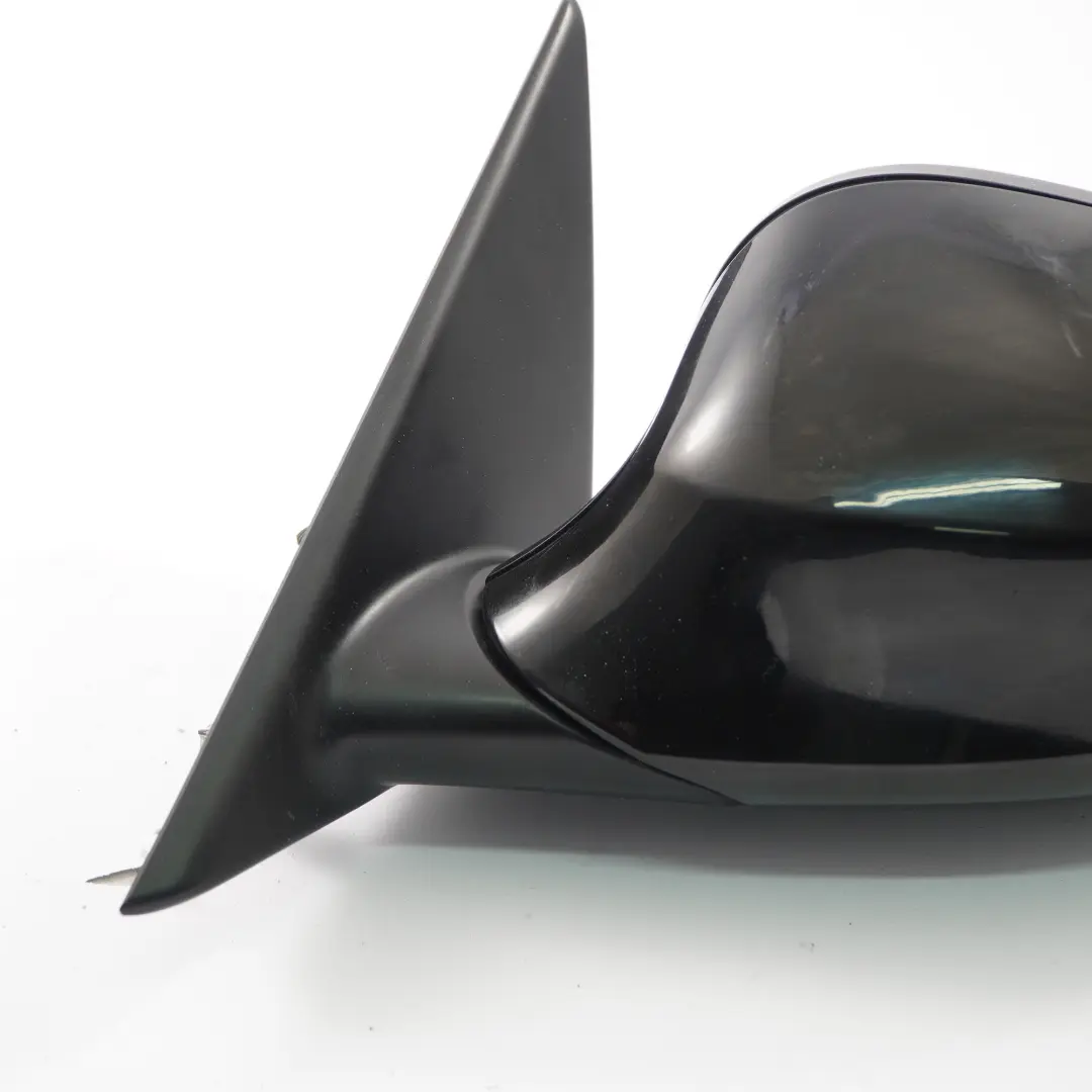 BMW E90 E91 LCI Wing Mirror M Sport Heated Left N/S 5 Pins Black Sapphire - 475 - SKU rhd-7268279-BS3 - Part number 7268279
