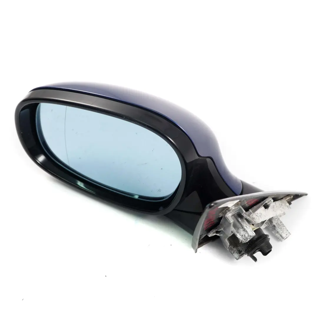 BMW 3 Series E90 LCI M Sport High Gloss Left Wing Mirror N/S Le Mans Blau Blue - SKU rhd-7268279-LMB - Part number 7268279