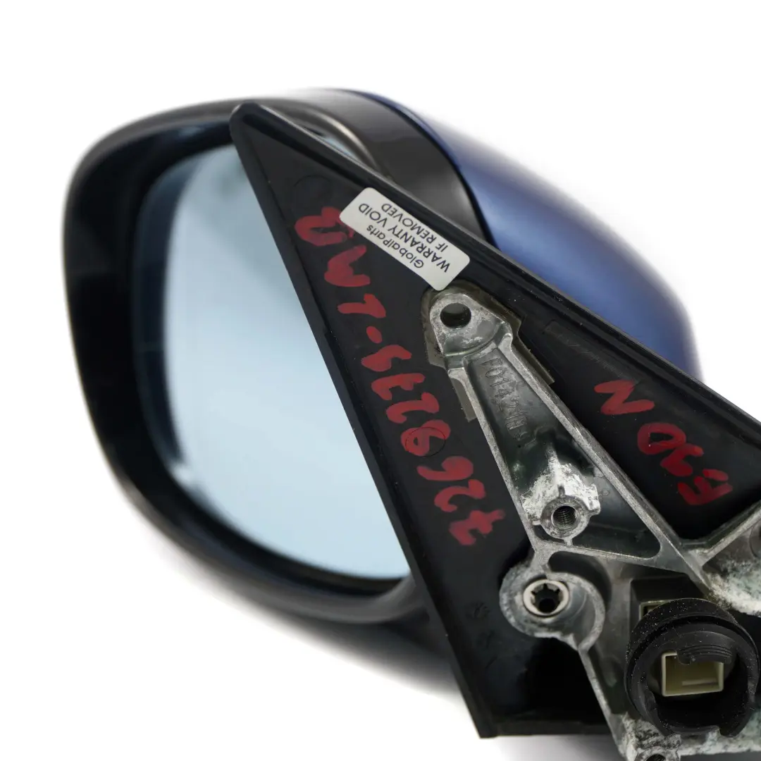 BMW 3 Series E90 LCI M Sport High Gloss Left Wing Mirror N/S Le Mans Blau Blue - SKU rhd-7268279-LMB - Part number 7268279