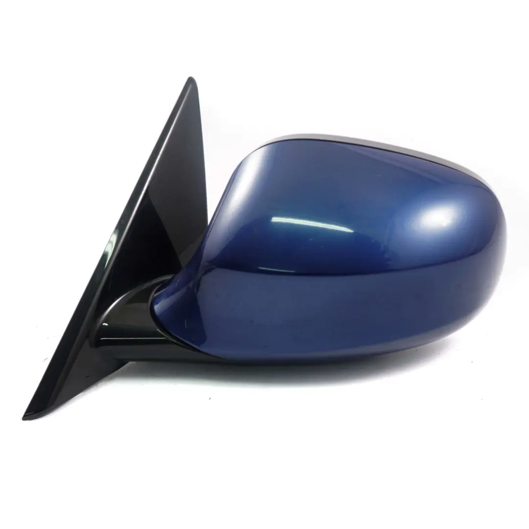 BMW 3 Series E90 LCI M Sport High Gloss Left Wing Mirror N/S Le Mans Blau Blue - SKU rhd-7268279-LMB - Part number 7268279