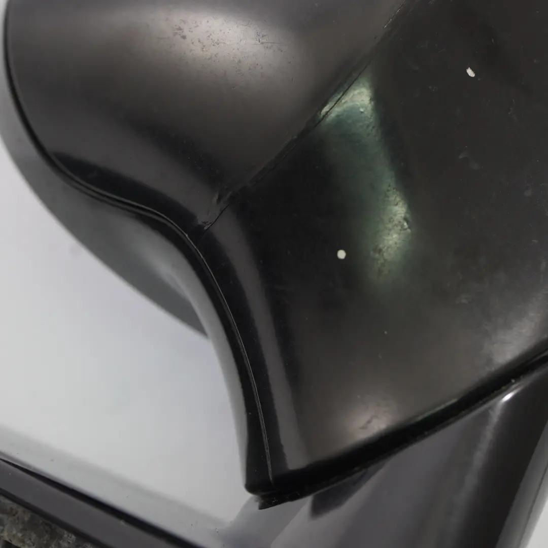  Wing Mirror BMW E90 LCI M Sport High Gloss Left Door Schwarz 2 Black 668 - SKU rhd-7268279-SCH - Part number 7268279