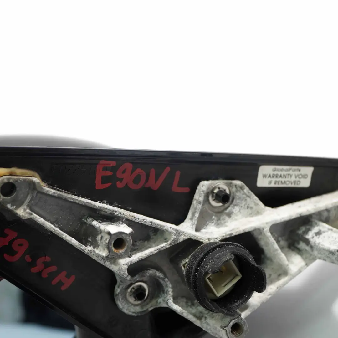 Wing Mirror BMW E90 LCI M Sport High Gloss Left Door Schwarz 2 Black 668 to with Part number 7268279 Wing Mirror BMW E90 LCI M Sport High Gloss Left Door Schwarz 2 Black 668 - SKU rhd-7268279-SCH - Part number 7268279