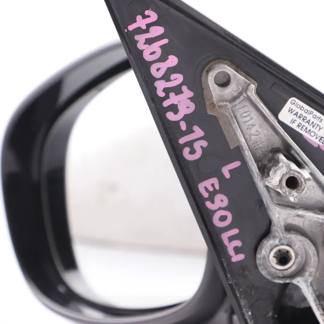 Wing Mirror Heated Left N/S Titan Silber 354 to BMW E90 E91 LCI with Part number 7268279 BMW E90 E91 LCI Wing Mirror Heated Left N/S Titan Silber 354 - SKU rhd-7268279-TS - Part number 7268279