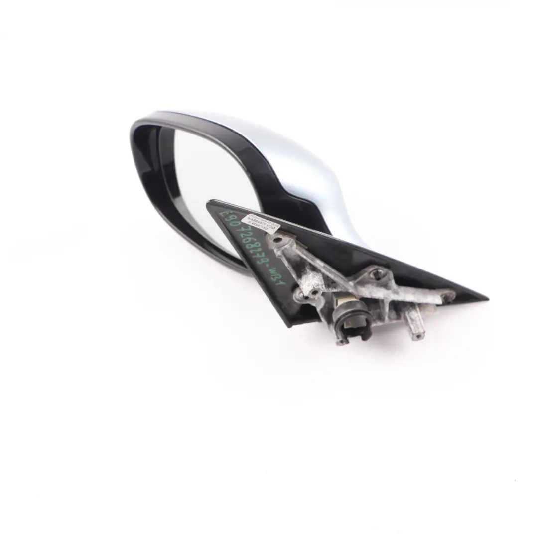 Wing Mirror BMW E90 E91 LCI M Sport High Gloss Left N/S Blue Water Metallic 896 to with Part number 7268279 Wing Mirror BMW E90 E91 LCI M Sport High Gloss Left N/S Blue Water Metallic 896 - SKU rhd-7268279-WB1 - Part number 7268279