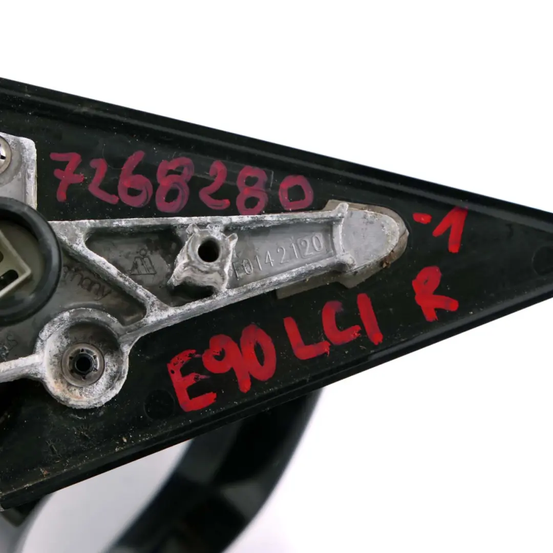 High Gloss Heated Right Base Wing Mirror O/S to BMW 3 Series E90 LCI 1 M Sport with Part number 7268280 BMW 3 Series E90 LCI 1 M Sport High Gloss Heated Right Base Wing Mirror O/S - SKU rhd-7268280-1 - Part number 7268280