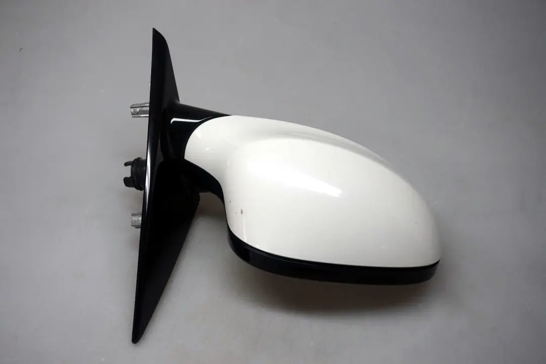 BMW 3 Series E90 E91 LCI M Sport Heated Right Wing Mirror O/S Alpinweiss White - SKU rhd-7268280-AW - Part number 7268280