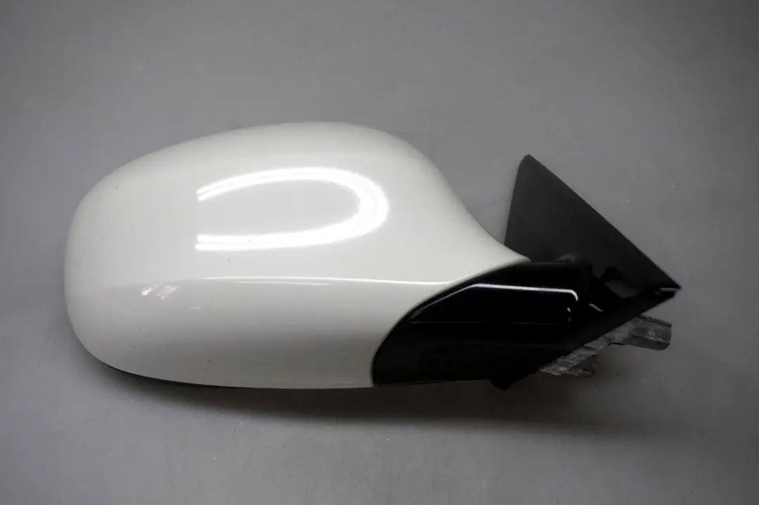 BMW 3 Series E90 E91 LCI M Sport Heated Right Wing Mirror O/S Alpinweiss White - SKU rhd-7268280-AW - Part number 7268280