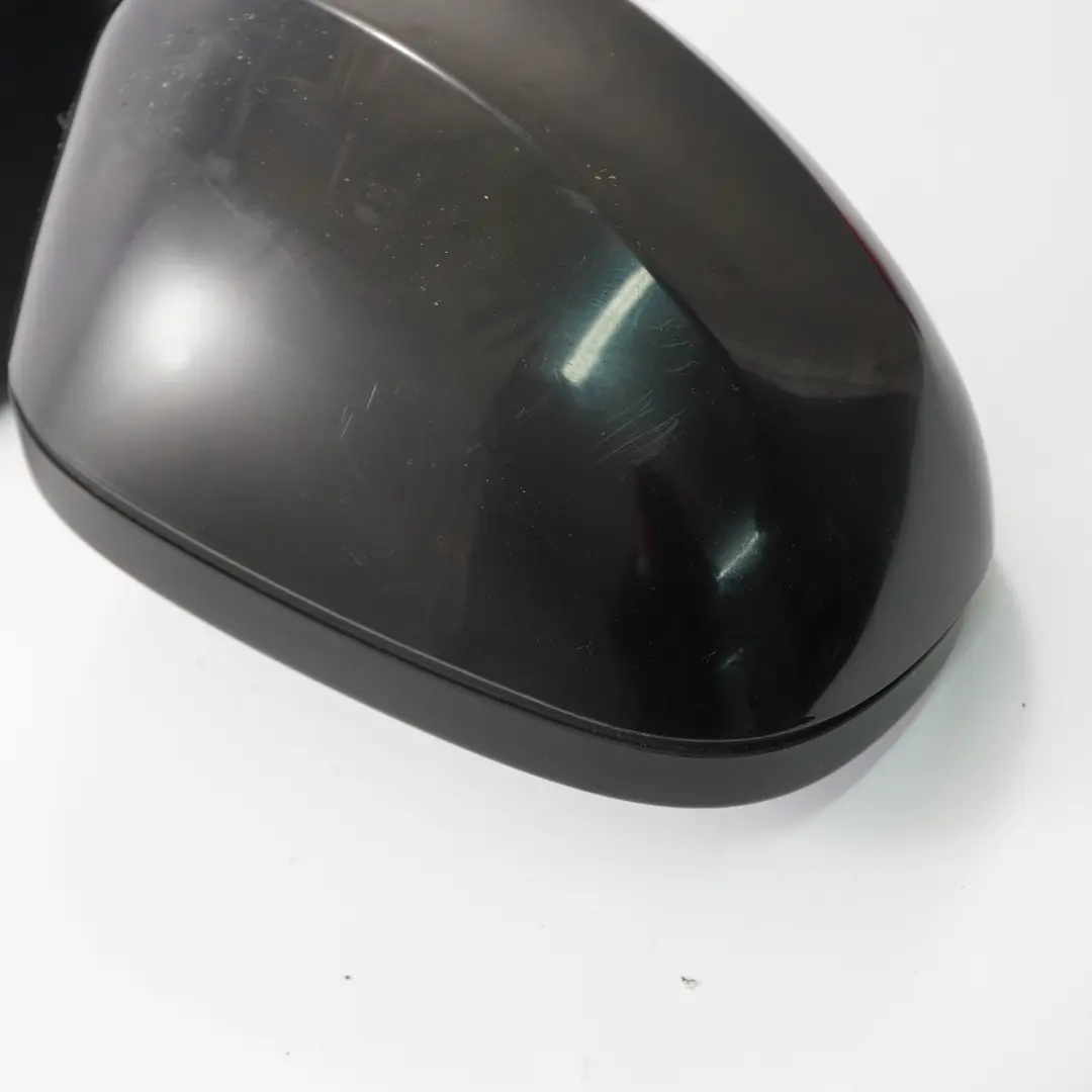 BMW E90 E91 LCI Wing Mirror M Sport Heated Right O/S Outside Black Sapphire 475 - SKU rhd-7268280-BS1 - Part number 7268280