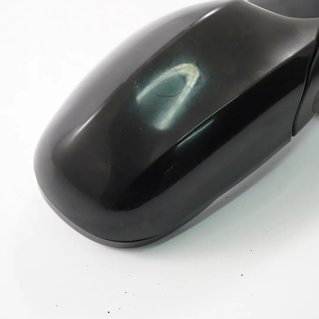 BMW E90 E91 LCI Wing Mirror M Sport Heated Right O/S Outside Black Sapphire 475 - SKU rhd-7268280-BS1 - Part number 7268280