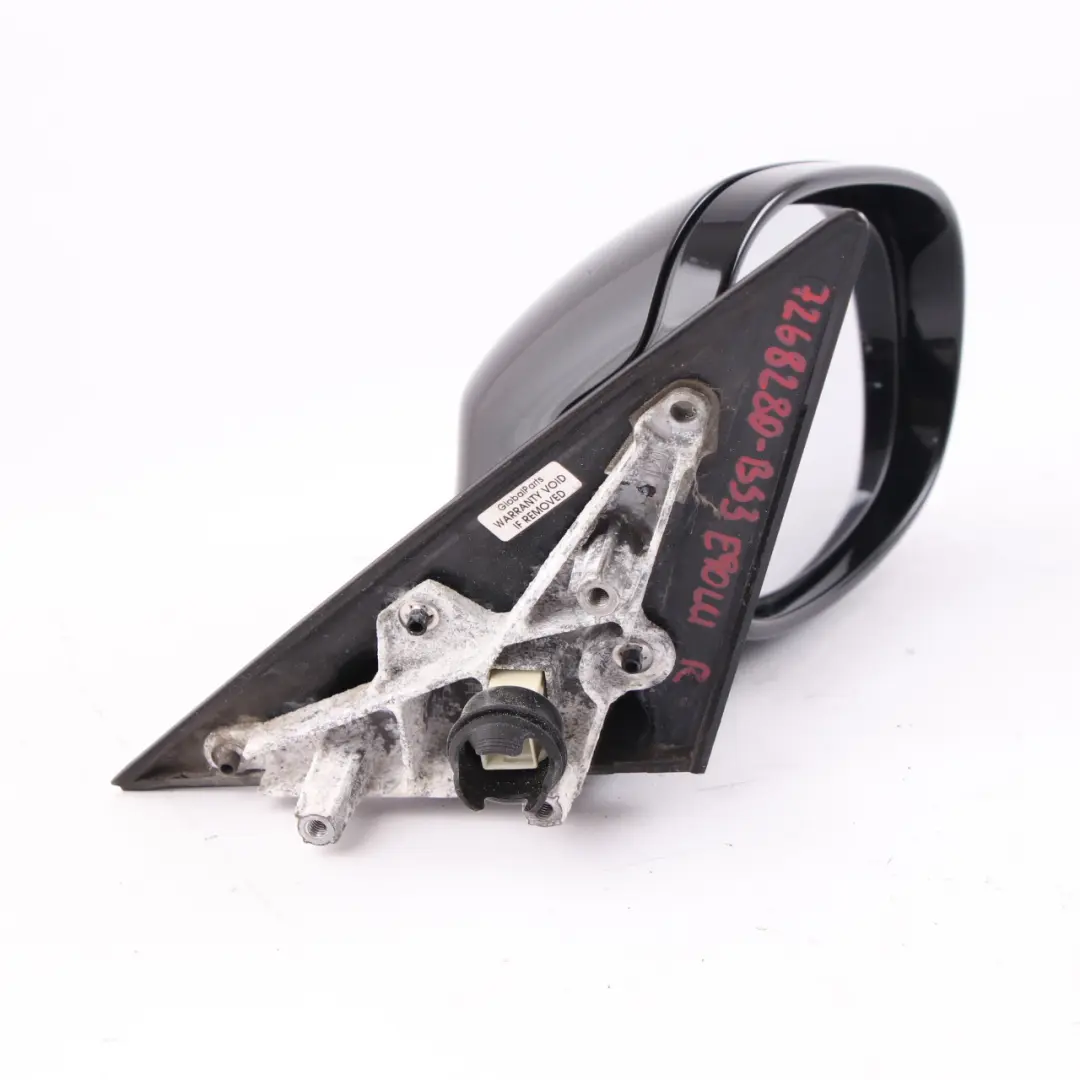 Wing Mirror Door BMW E90 E91 LCI 3 M Sport Heated Right O/S Black Sapphire 475 to with Part number 7268280 Wing Mirror Door BMW E90 E91 LCI 3 M Sport Heated Right O/S Black Sapphire 475 - SKU rhd-7268280-BS3 - Part number 7268280