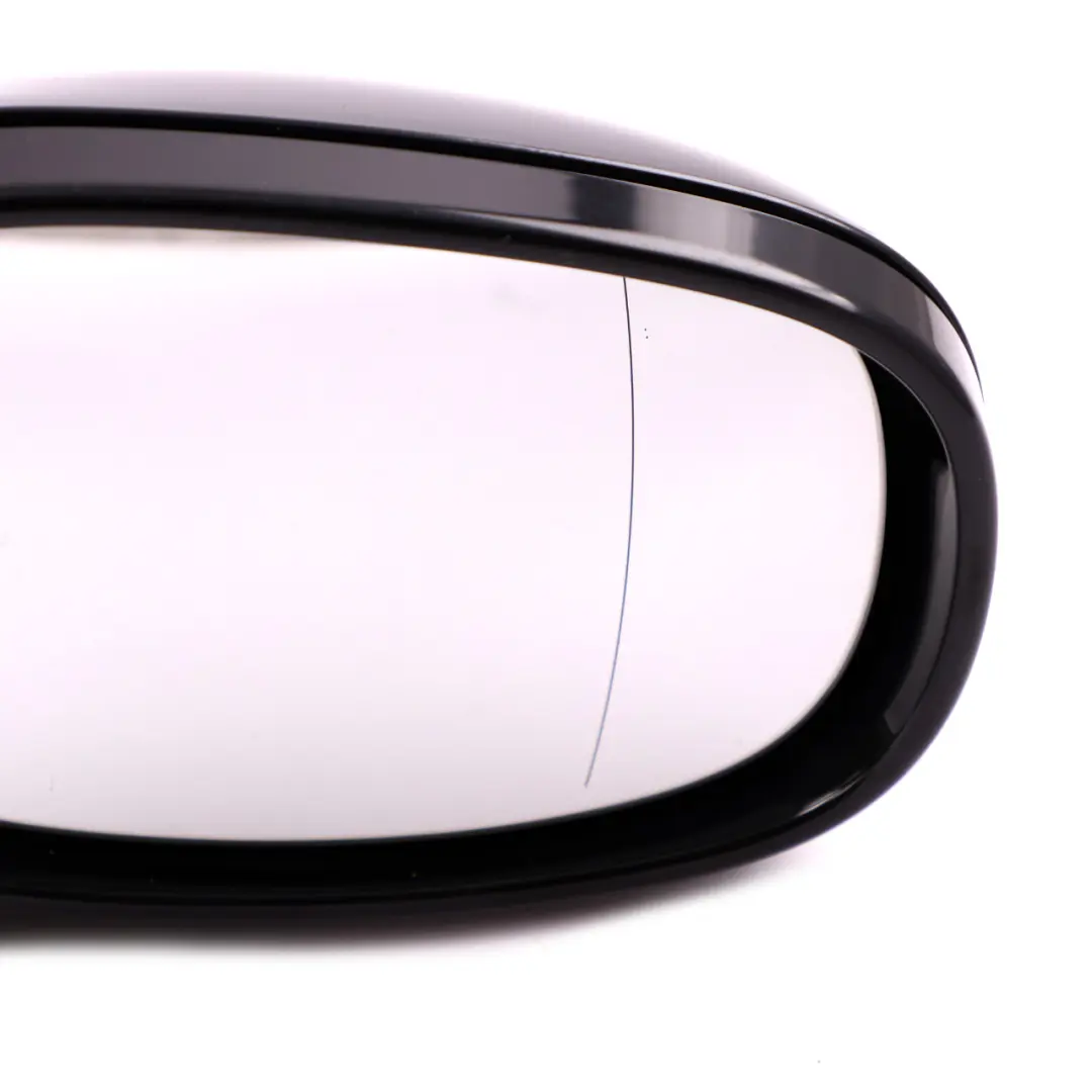 BMW 3 Series E90 E91 LCI M Sport Heated Right Wing Mirror O/S Black Sapphire 475 - SKU rhd-7268280-BS - Part number 7268280