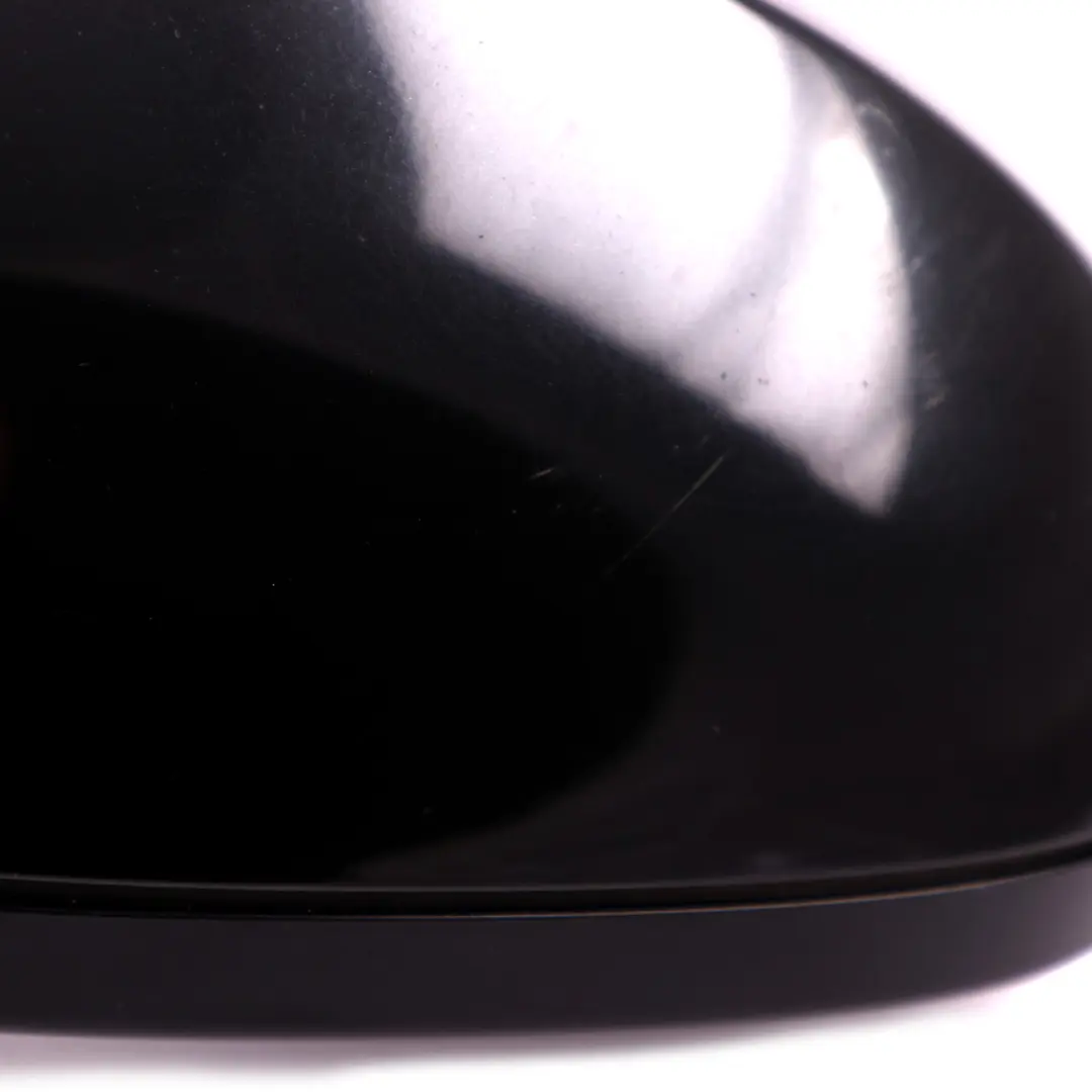 BMW 3 Series E90 E91 LCI M Sport Heated Right Wing Mirror O/S Black Sapphire 475 - SKU rhd-7268280-BS - Part number 7268280