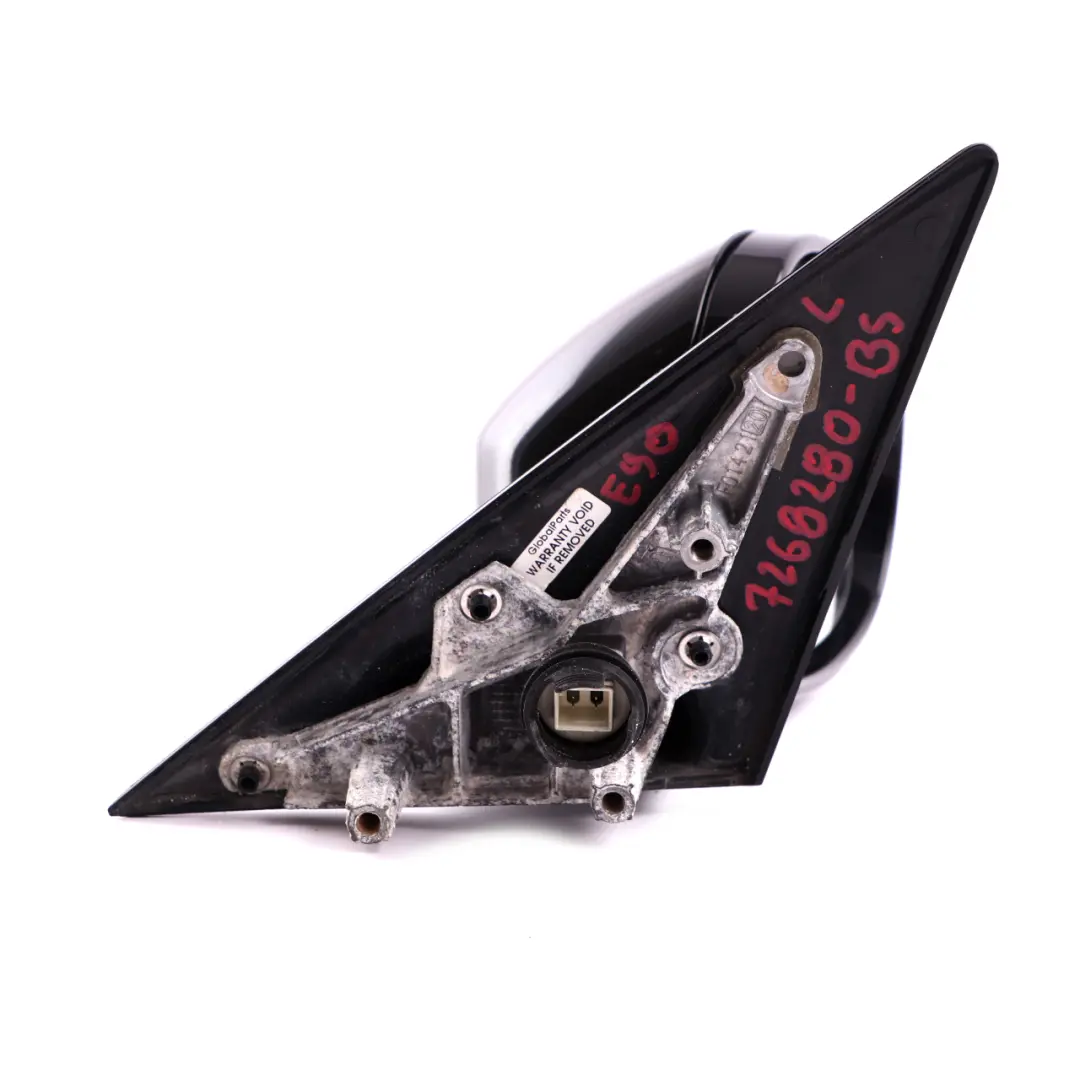 Heated Right Wing Mirror O/S Black Sapphire 475 to BMW 3 Series E90 E91 LCI M Sport with Part number 7268280 BMW 3 Series E90 E91 LCI M Sport Heated Right Wing Mirror O/S Black Sapphire 475 - SKU rhd-7268280-BS - Part number 7268280