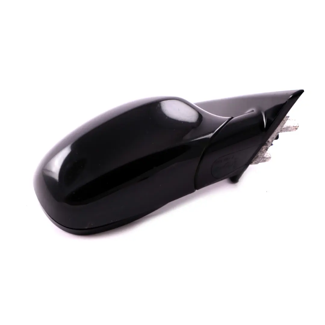 BMW 3 Series E90 E91 LCI M Sport Heated Right Wing Mirror O/S Black Sapphire 475 - SKU rhd-7268280-BS - Part number 7268280