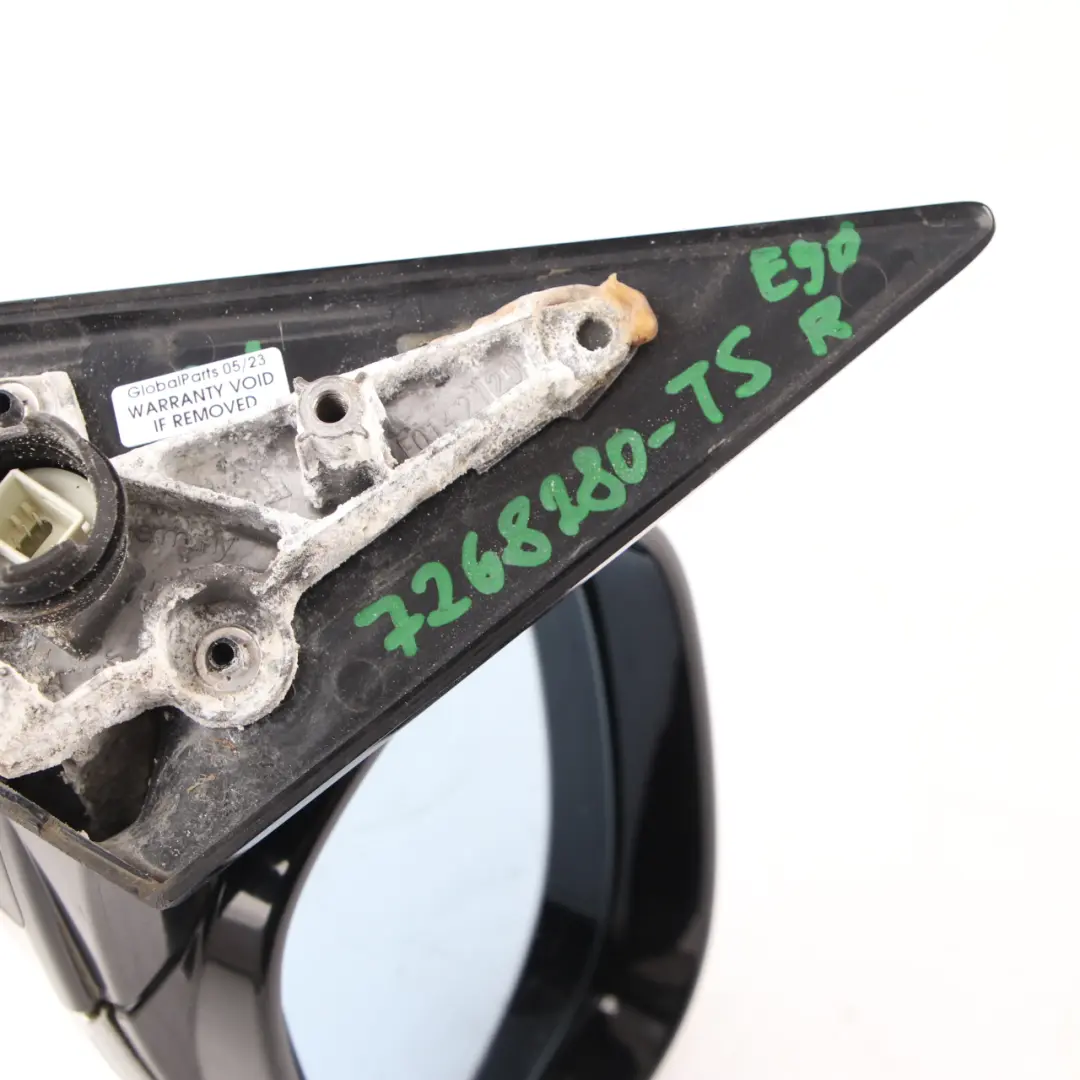 Wing Mirror BMW E90 E91 LCI M Sport High Gloss Right O/S Titan Silver 354 5 Pins to with Part number 7268280 Wing Mirror BMW E90 E91 LCI M Sport High Gloss Right O/S Titan Silver 354 5 Pins - SKU rhd-7268280-TS - Part number 7268280