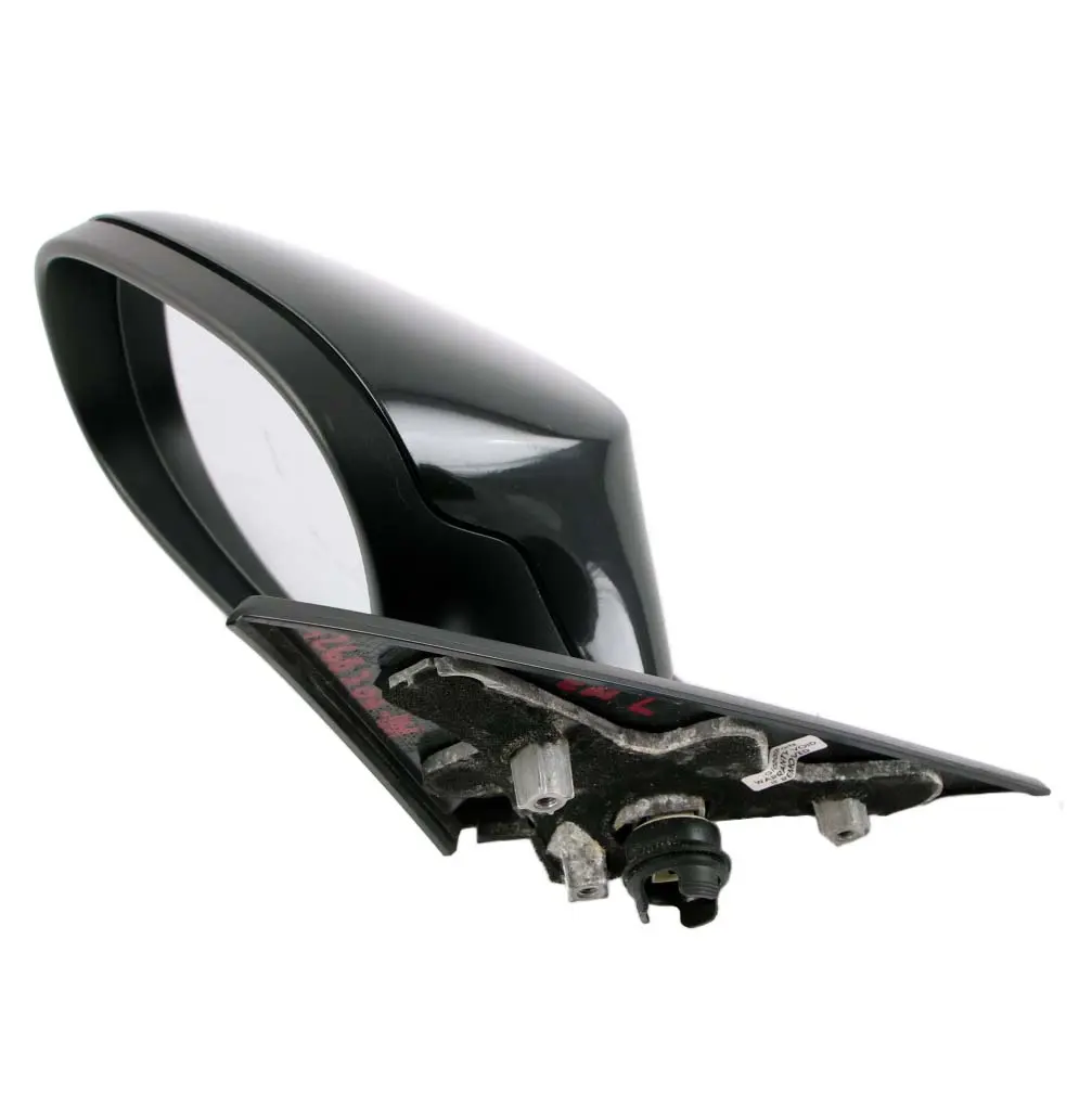 Heated Left Wing Mirror N/S Black Sapphire Metallic 475 to BMW 1 Series 1 E81 E82 with Part number 7268307 BMW 1 Series 1 E81 E82 Heated Left Wing Mirror N/S Black Sapphire Metallic 475 - SKU rhd-7268307-BS1 - Part number 7268307