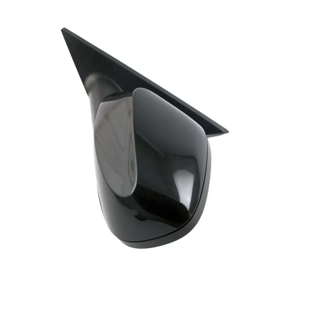 BMW 1 Series 1 E81 E82 Heated Left Wing Mirror N/S Black Sapphire Metallic 475 - SKU rhd-7268307-BS1 - Part number 7268307