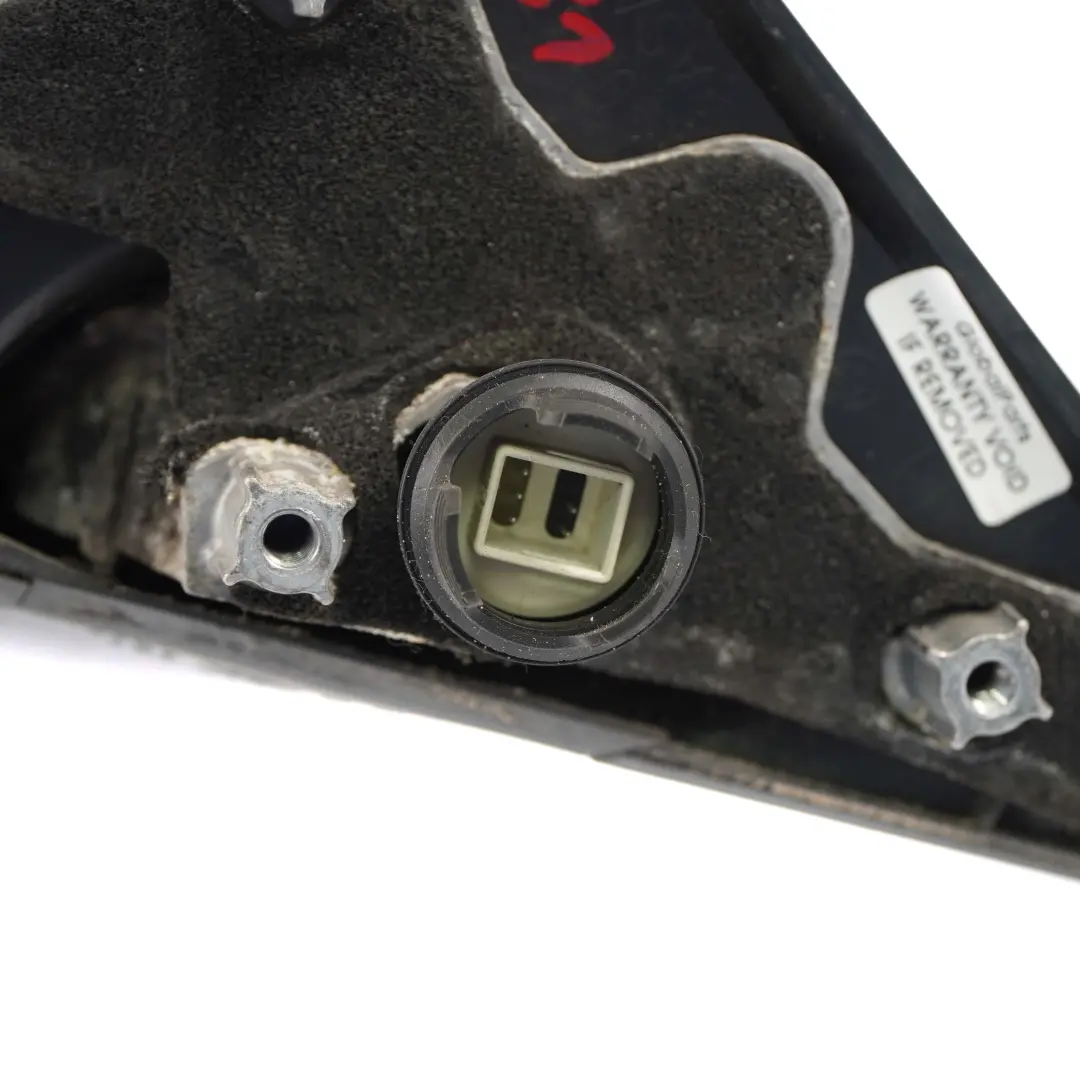 BMW E81 E82 E88 Heated Left Wing Mirror N/S Tiefseeblau Deep Sea Blue A76 - SKU RHD-7268307-DSB - Part number 7268307