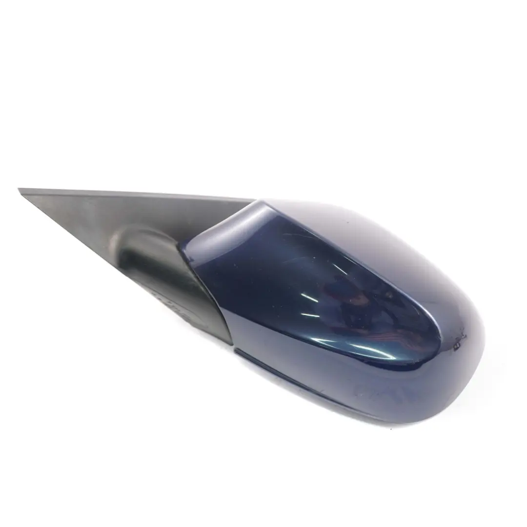 Heated Left Wing Mirror N/S Tiefseeblau Deep Sea Blue A76 to BMW E81 E82 E88 with Part number 7268307 BMW E81 E82 E88 Heated Left Wing Mirror N/S Tiefseeblau Deep Sea Blue A76 - SKU RHD-7268307-DSB - Part number 7268307