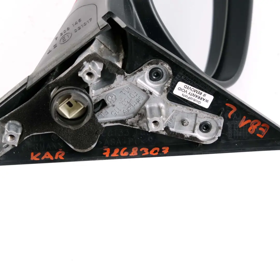 Wing Mirror Door BMW E81 E82 E88 Heated Left N/S Karmesinrot Crimson Red A61 to with Part number 7268307 Wing Mirror Door BMW E81 E82 E88 Heated Left N/S Karmesinrot Crimson Red A61 - SKU rhd-7268307-KAR - Part number 7268307