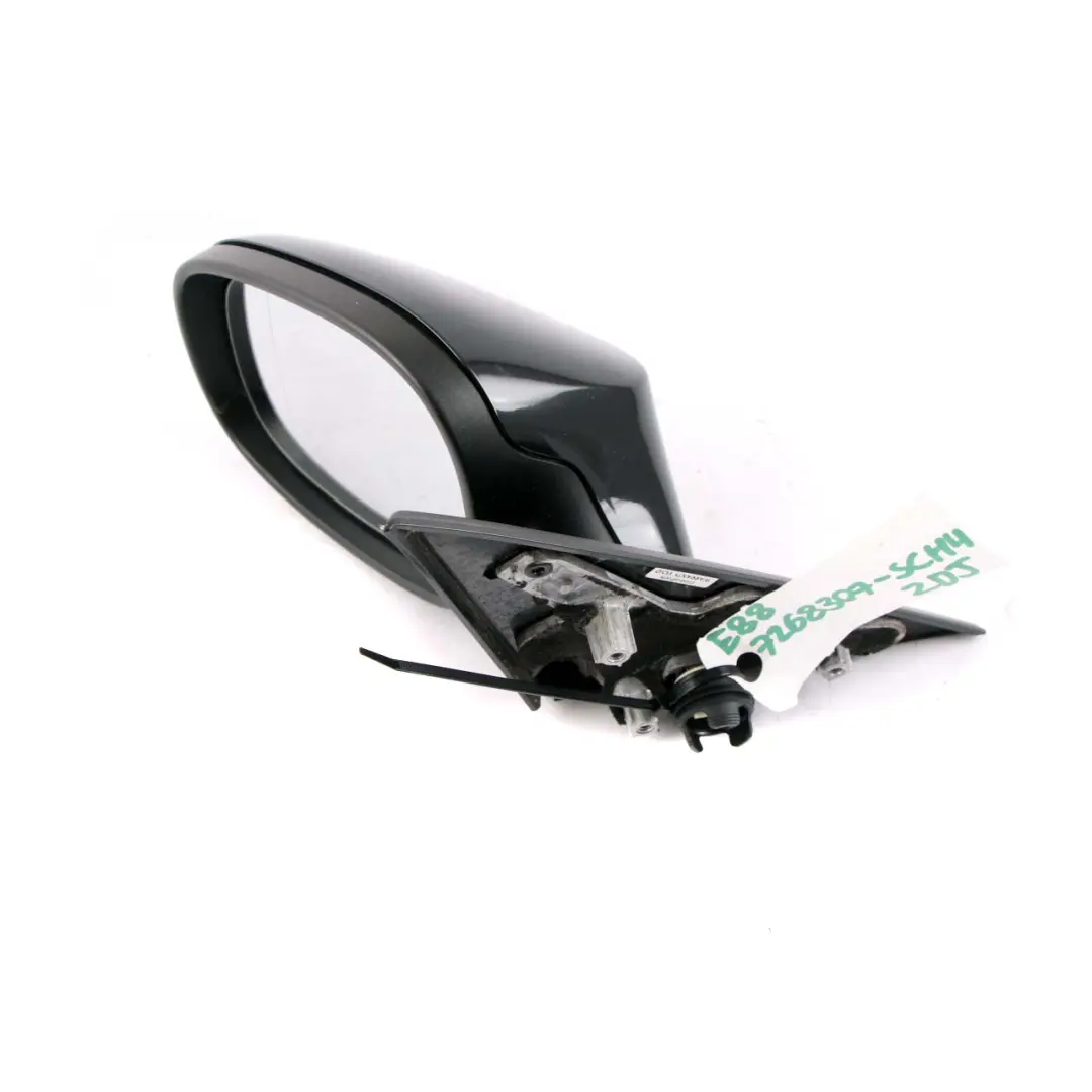  Door Wing Mirror BMW E81 E82 E88 4 Heated Left N/S Schwarz 2 Black 668 - SKU rhd-7268307-SCH4 - Part number 7268307