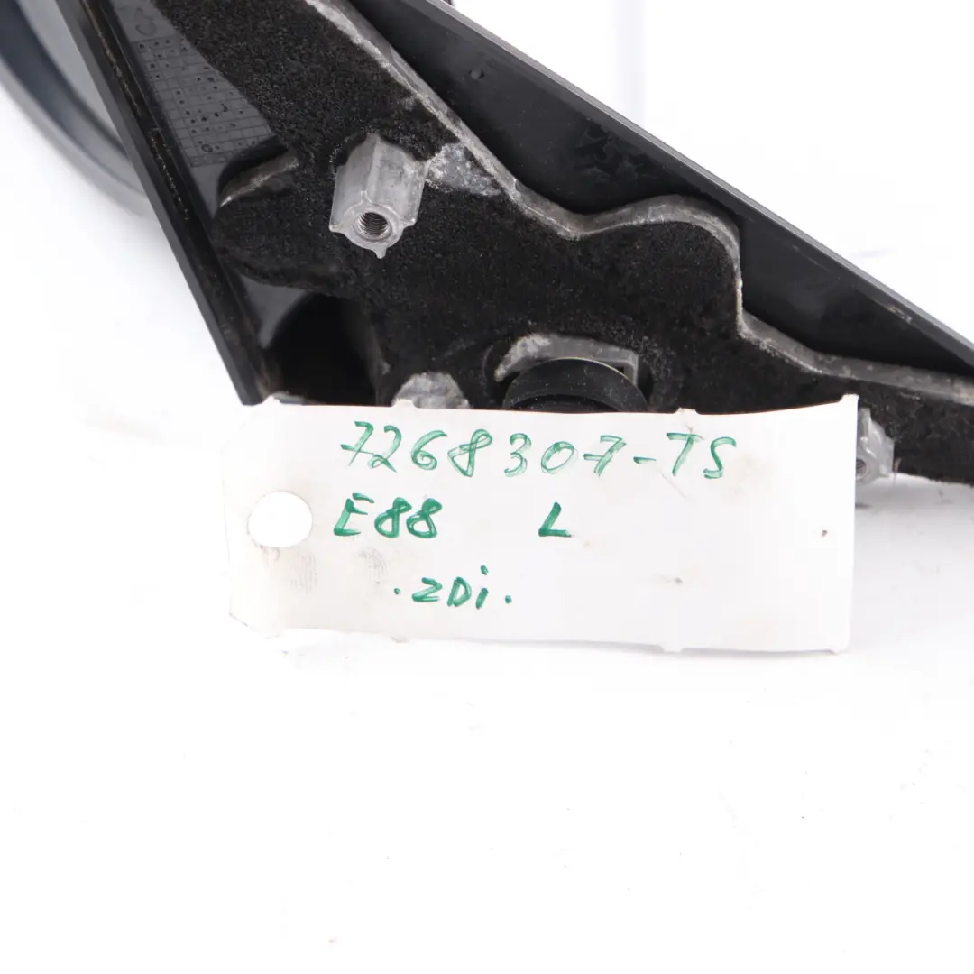 Wing Mirror BMW E81 E82 E88 Heated Left N/S Titansilber Metallic Silver - 354 to with Part number 7268307 Wing Mirror BMW E81 E82 E88 Heated Left N/S Titansilber Metallic Silver - 354 - SKU rhd-7268307-TS - Part number 7268307