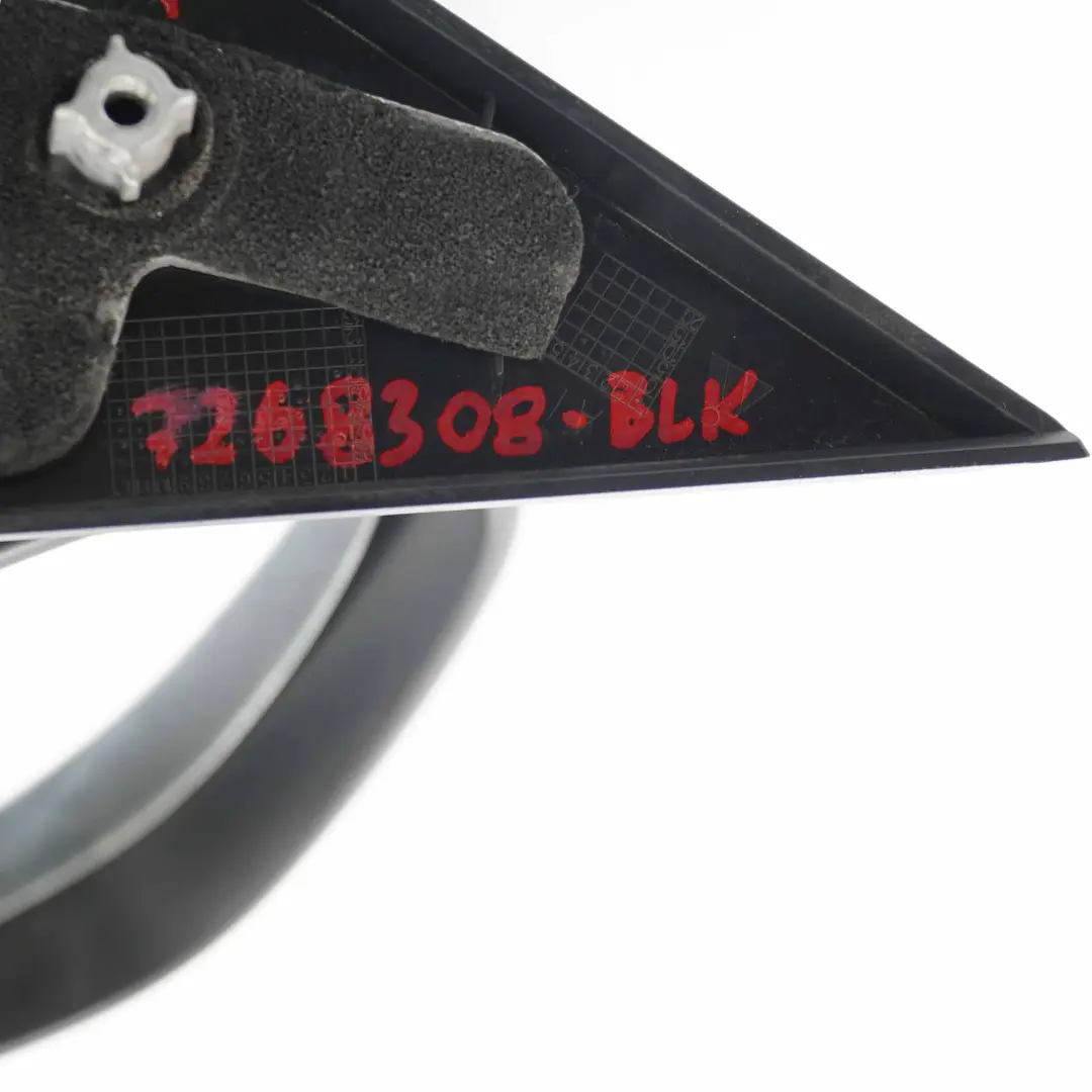 Wing Mirror BMW E81 E82 E88 Heated Door Right O/S Black 5 Pins to with Part number 7268308 Wing Mirror BMW E81 E82 E88 Heated Door Right O/S Black 5 Pins - SKU rhd-7268308-BLK - Part number 7268308