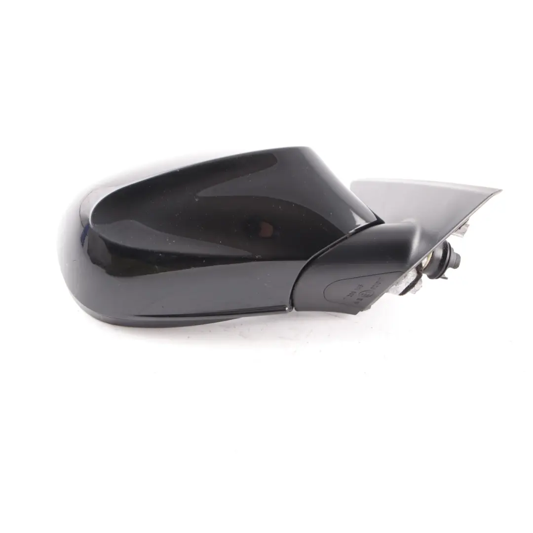  Wing Mirror BMW E81 E82 E88 Heated Door Right O/S Black Sapphire - 475 5 Pins - SKU rhd-7268308-BS3 - Part number 7268308