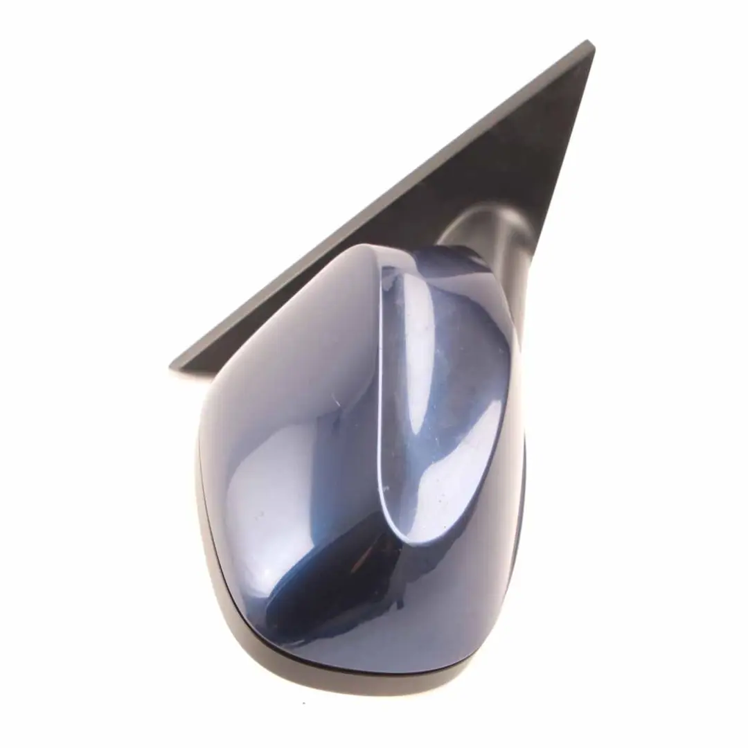  Wing Mirror BMW E81 E82 E88 Door Right O/S 3 Pins Tiefseeblau Deep Sea Blue A76 - SKU rhd-7268308-DSB1 - Part number 7268308