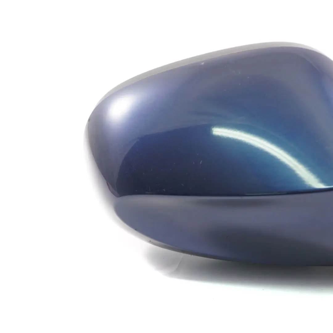  Wing Mirror BMW E81 E82 E88 Door Right O/S Heated Tiefseeblau Deep Sea Blue A76 - SKU rhd-7268308-DSB - Part number 7268308