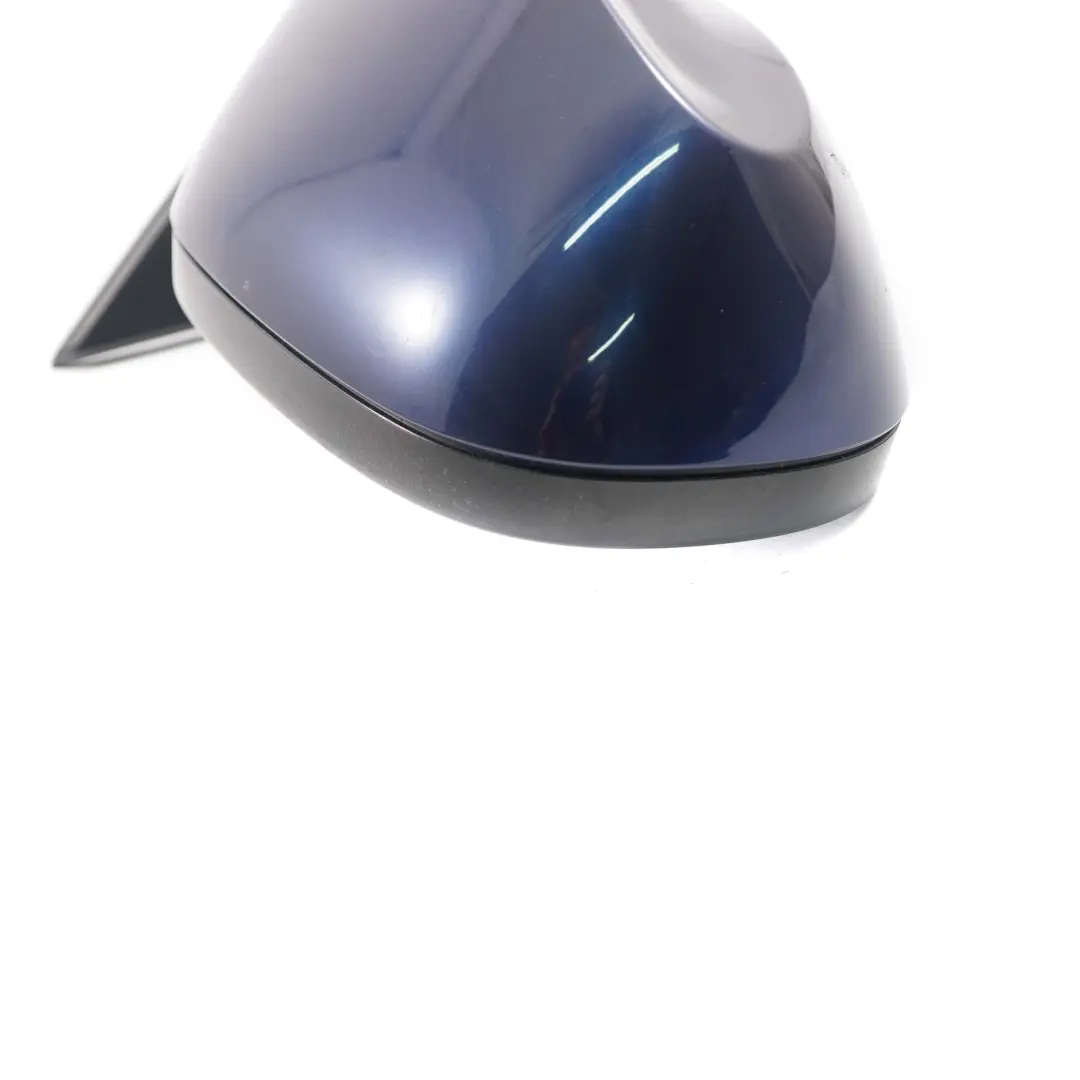  Wing Mirror BMW E81 E82 E88 Door Right O/S Heated Tiefseeblau Deep Sea Blue A76 - SKU rhd-7268308-DSB - Part number 7268308