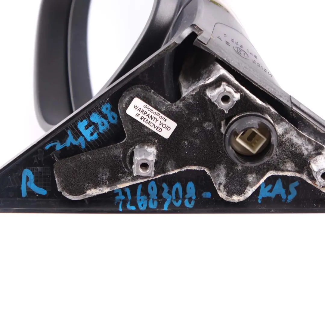 Wing Mirror Door BMW E81 E82 E88 Right O/S Kaschmirsilber Cashmere Silver A72 to with Part number 7268308 Wing Mirror Door BMW E81 E82 E88 Right O/S Kaschmirsilber Cashmere Silver A72 - SKU rhd-7268308-KAS - Part number 7268308