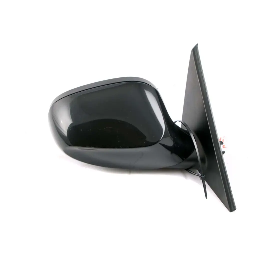BMW 1 Series 2 E81 E82 E88 Outside Right Wing Mirror O/S Schwarz 2 Black 668 - SKU rhd-7268308-SCH2 - Part number 7268308