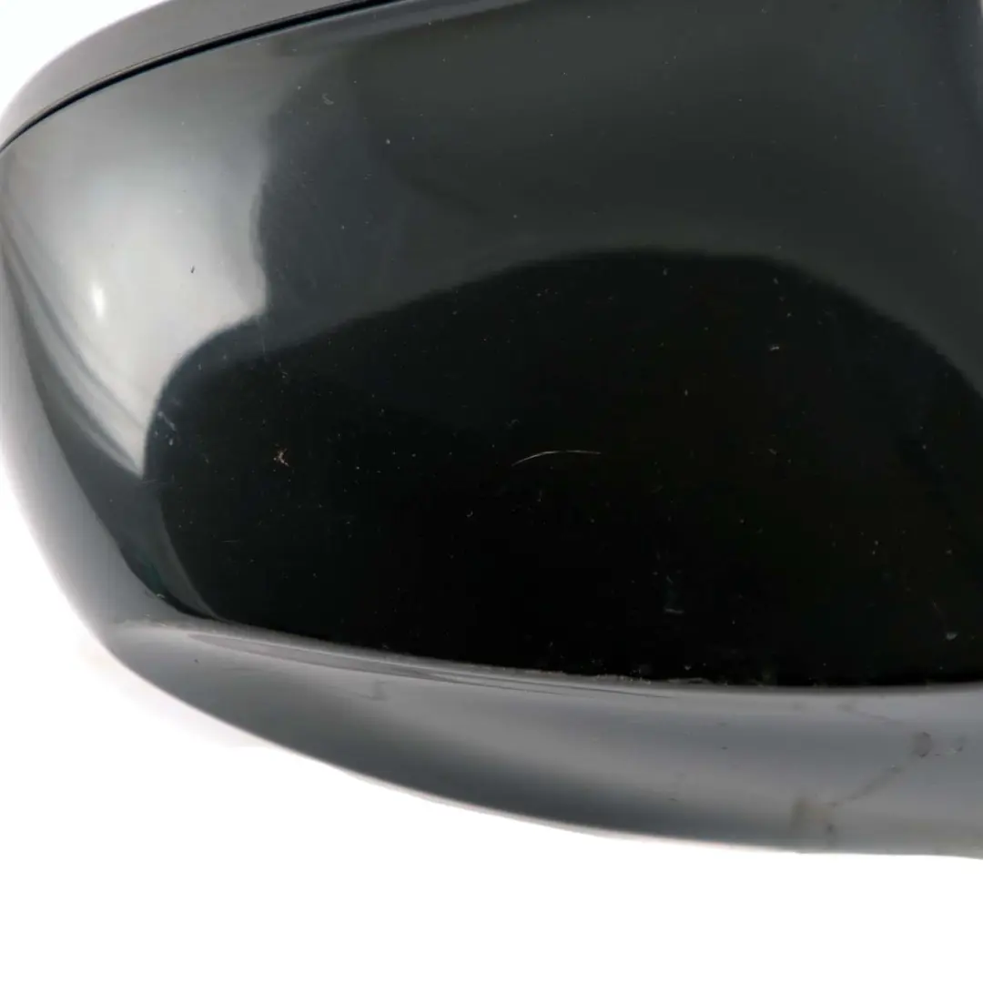 BMW 1 Series 2 E81 E82 E88 Outside Right Wing Mirror O/S Schwarz 2 Black 668 - SKU rhd-7268308-SCH2 - Part number 7268308