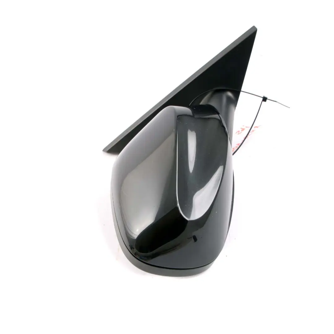 BMW 1 Series 2 E81 E82 E88 Outside Right Wing Mirror O/S Schwarz 2 Black 668 - SKU rhd-7268308-SCH2 - Part number 7268308