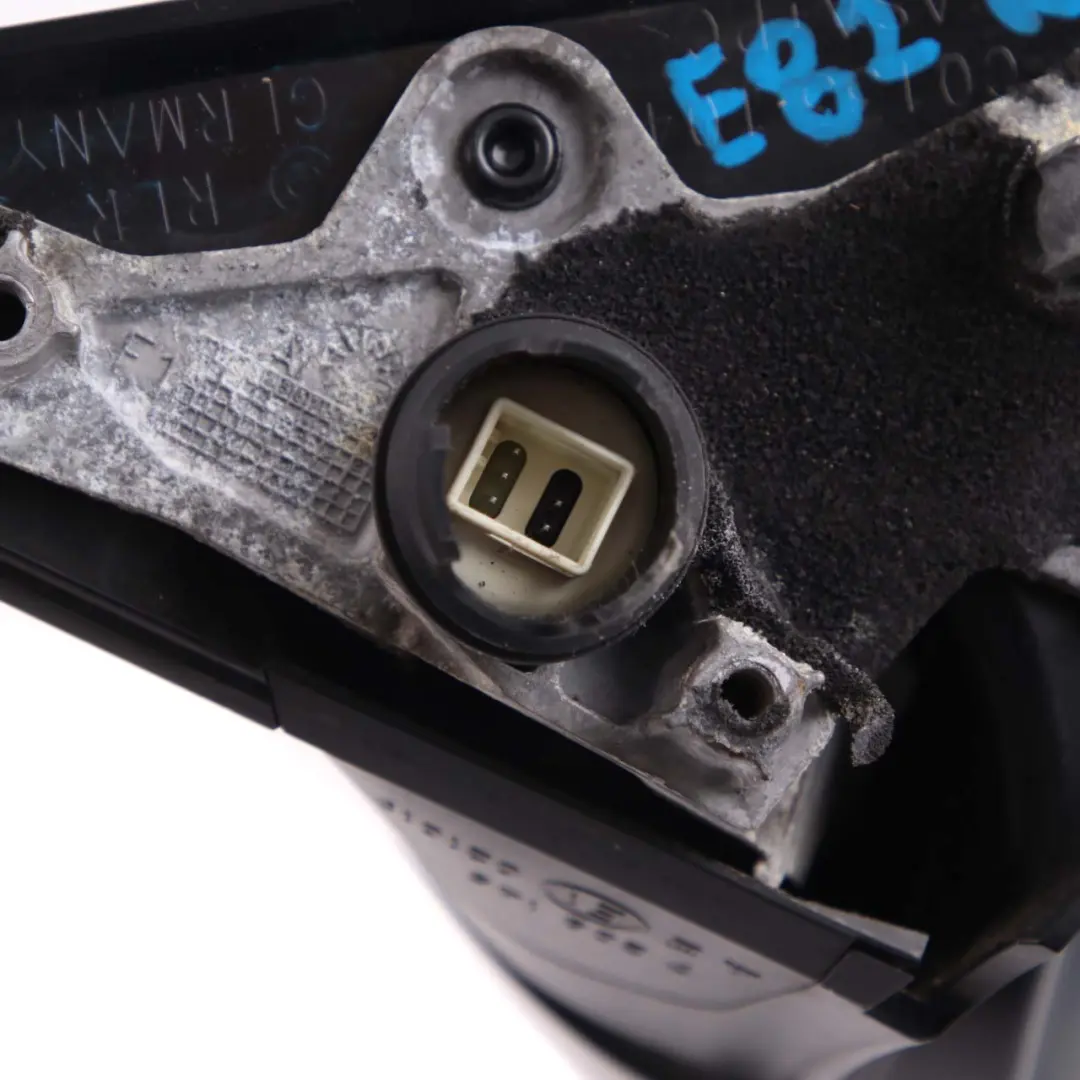 Heated Right Wing Mirror O/S Schwarz 2 Black 668 to BMW 1 Series 3 E81 E82 E88 with Part number 7268308 BMW 1 Series 3 E81 E82 E88 Heated Right Wing Mirror O/S Schwarz 2 Black 668 - SKU rhd-7268308-SCH3 - Part number 7268308