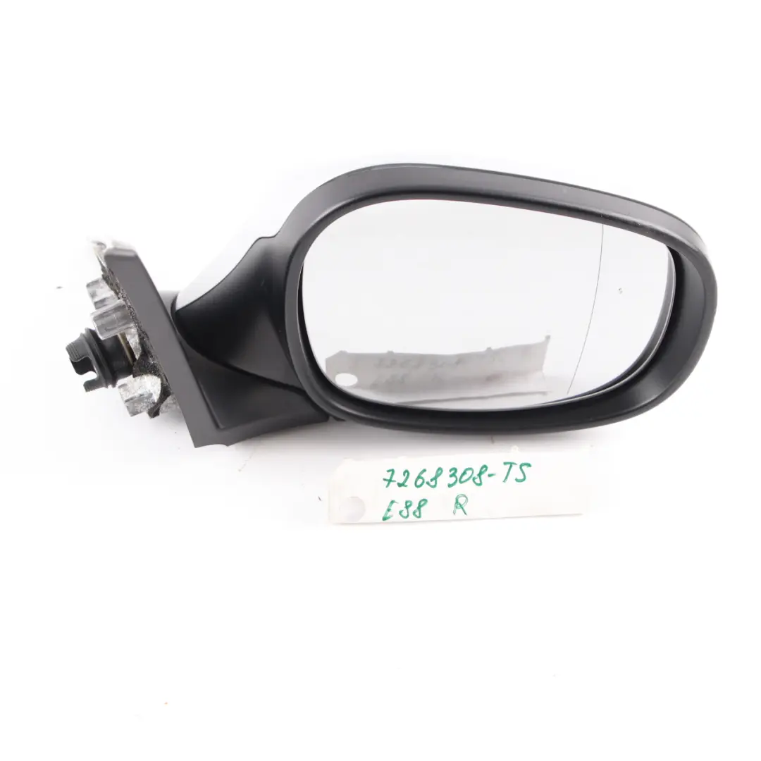 Right Wing Mirror O/S Titansilber Metallic Silver 354 to BMW 1 Series E81 E82 E88 with Part number 7268308 BMW 1 Series E81 E82 E88 Right Wing Mirror O/S Titansilber Metallic Silver 354 - SKU rhd-7268308-TS - Part number 7268308
