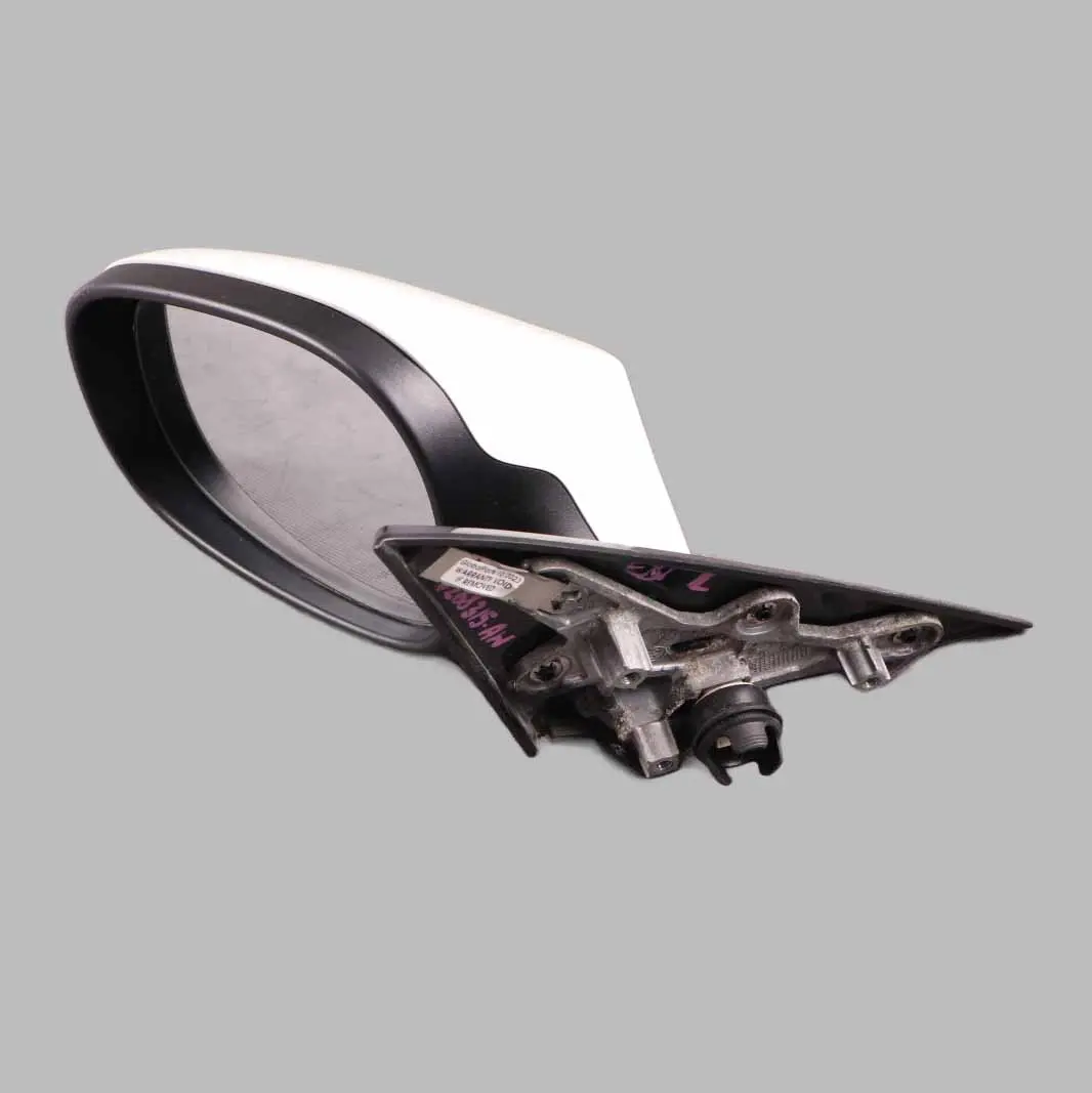 High Gloss Left Wing Mirror N/S Alpinweiss White to BMW 1 Series E81 E82 M Sport with Part number 7268315 BMW 1 Series E81 E82 M Sport High Gloss Left Wing Mirror N/S Alpinweiss White - SKU rhd-7268315-AW - Part number 7268315