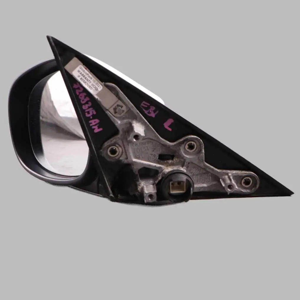 High Gloss Left Wing Mirror N/S Alpinweiss White to BMW 1 Series E81 E82 M Sport with Part number 7268315 BMW 1 Series E81 E82 M Sport High Gloss Left Wing Mirror N/S Alpinweiss White - SKU rhd-7268315-AW - Part number 7268315